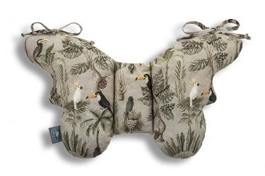 Sleepee Stabilizační polštářek Butterfly pillow Jungle Khaki