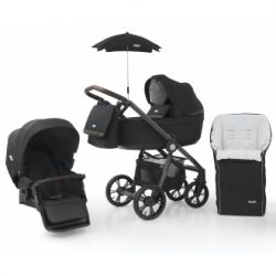 Kočárek Babystyle Prestige3 Active (grey/ brown) 6v1 Liquorice 2022