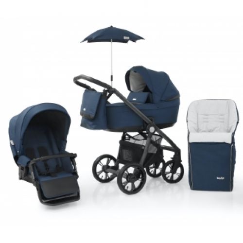 Kočárek Babystyle Prestige3 Active (grey/ black) 6v1 French Navy 2022