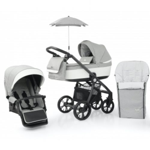 Kočárek Babystyle Prestige3 Active (grey/ black) 6v1 Frost 2022