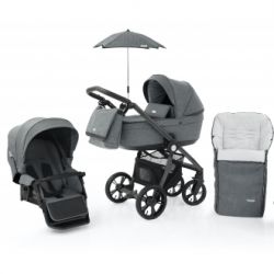 Kočárek Babystyle Prestige3 Active (grey/ black) 6v1 Misty Grey 2022