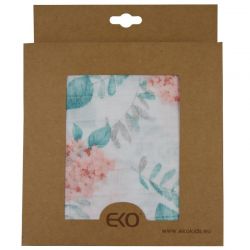 EKO OT-04 Mušelínová plena 120 x 120 cm Hortenzie