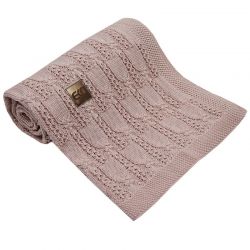 EKO PLE-78 Dečka z BAVLNY se vzorem ROSE PINK
