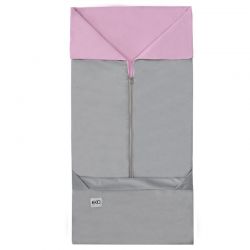EKO SP-47 Uni Fusak Velvet + Bavlna GREY/PINK