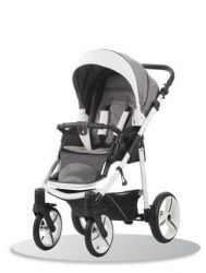 Kočárek Bebetto NICO GRAPHITE SLW24/WHITE