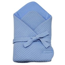 EKO RO-09 Zavinovačka úplet+bavlna s vázačkou BLUE