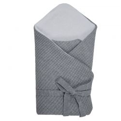 EKO RO-09 Zavinovačka úplet+bavlna s vázačkou GREY