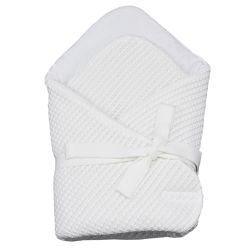 EKO RO-09 Zavinovačka úplet+bavlna s vázačkou WHITE