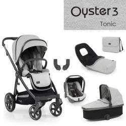 Kočárek BabyStyle Oyster3 luxusní set 6 v 1 - Tonic 2022