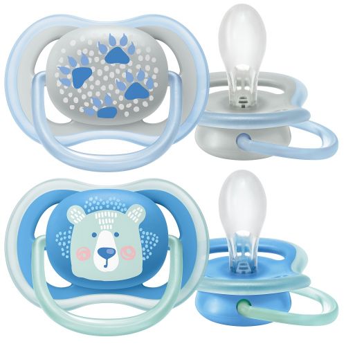 Avent Šidítko Ultra air Pastel 6-18m. - 2 ks chlapec