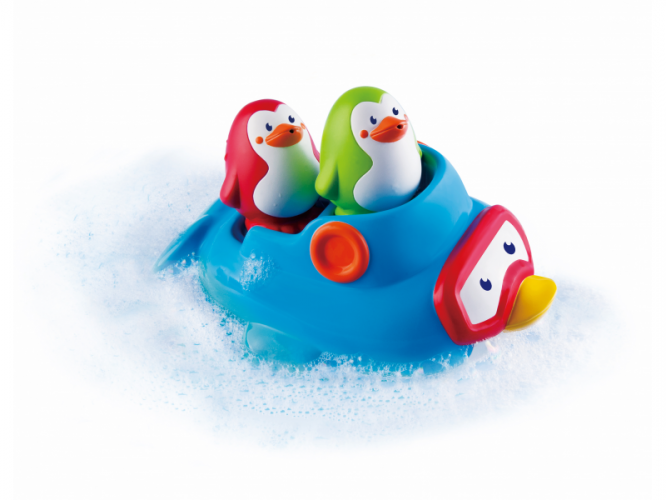 Infantino Lodička s tučňáky do koupele