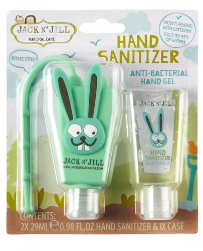 Jack N´Jill Antibakteriální gel na ruce pro děti Zajíc