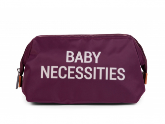Childhome Toaletní taška Baby Necessities Aubergine