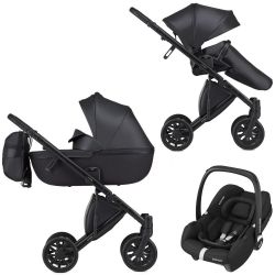 Kočárek Anex E/type Swan + autosedačka Maxi-Cosi CabrioFix i-Size