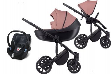 Kočárek Anex M/type Mocco + autosedačka Cybex Aton 5