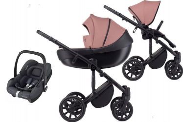 Kočárek Anex M/type Mocco + autosedačka Maxi-Cosi CabrioFix i-Size