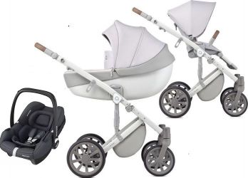 Kočárek Anex M/type Arctic + autosedačka Maxi-Cosi CabrioFix i-Size