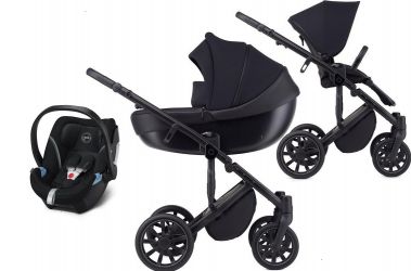 Kočárek Anex M/type Ink + autosedačka Cybex Aton 5