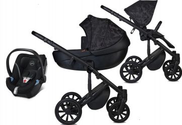Kočárek Anex M/type Hide + autosedačka Cybex Aton 5