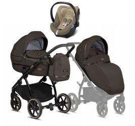 Kočárek Tutis UNO3+ Tiramissu + autosedačka Cybex Aton 5