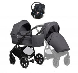 Kočárek Noordi Sole.Go Black + autosedačka Cybex Aton 5