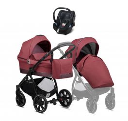 Kočárek Noordi Sole.Go Garnet + autosedačka Cybex Aton 5
