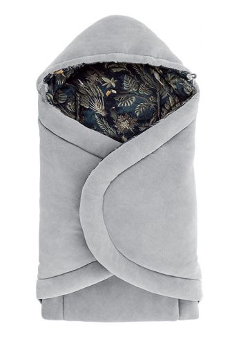 Sleepee Fusak/zavinovačka/deka do autosedačky Magic Jungle Dark Blue