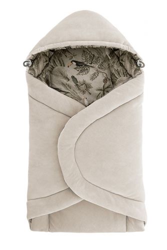 Sleepee Fusak/zavinovačka/deka do autosedačky Magic Jungle Khaki
