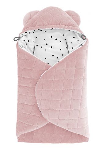 Sleepee Fusak/zavinovačka/deka do autosedačky Royal Pink