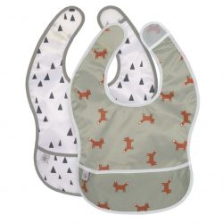 Lässig Set bryndáků Lightweight Bib Little Forest fox