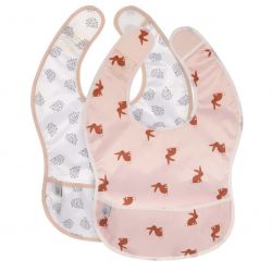 Lässig Set bryndáků Lightweight Bib Little Forest rabbit