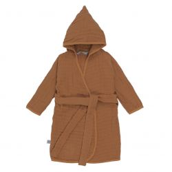 Lassig Dětský župan Muslin Bathrobe rust 24-36m.