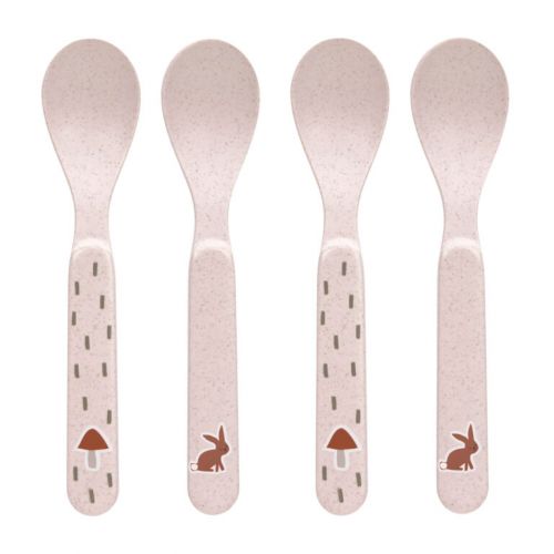 Lässig Lžičky Spoon Set PP/Cellulose Little Forest rabbit