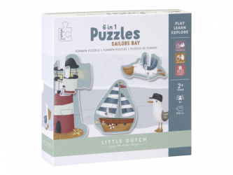 Little Dutch Puzzle 6v1 Námořnický záliv