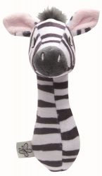 Bebe-Jou Plyšové štěrchátko Dinky Zebra