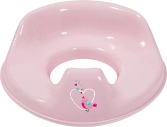 Bebe-Jou Tréninkové sedátko na toaletu Sweet Birds růžový