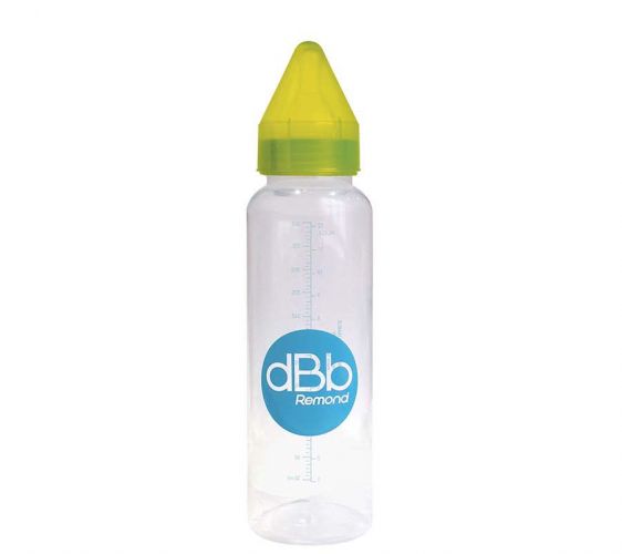 dBb Remond Dětská lahvička PP 360ml savička 4+ silikon Green