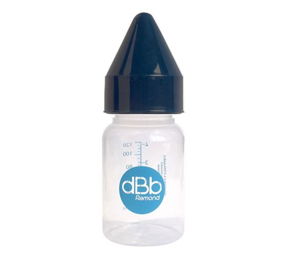 dBb Remond Kojenecká lahvička PP 120ml NN savička kaučuk Dark Blue