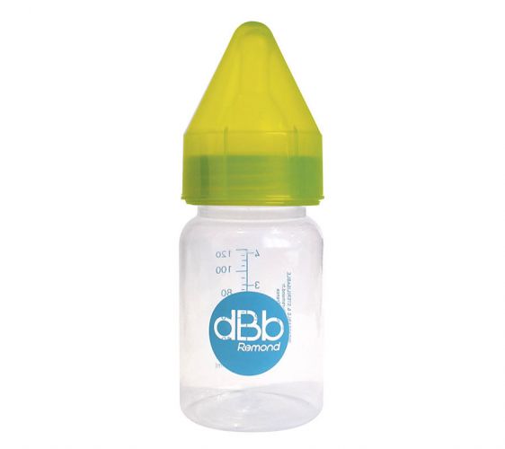 dBb Remond Kojenecká lahvička PP 120ml NN savička silikon Green