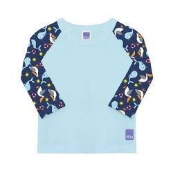 Bambino Mio Dětské tričko do vody s rukávem, UV 50+, nautical, vel.XL