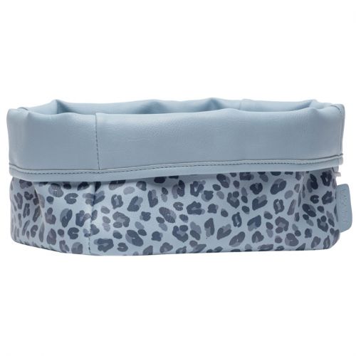 Bebe-Jou Textilní košík na kojenecké potřeby Leopard Blue