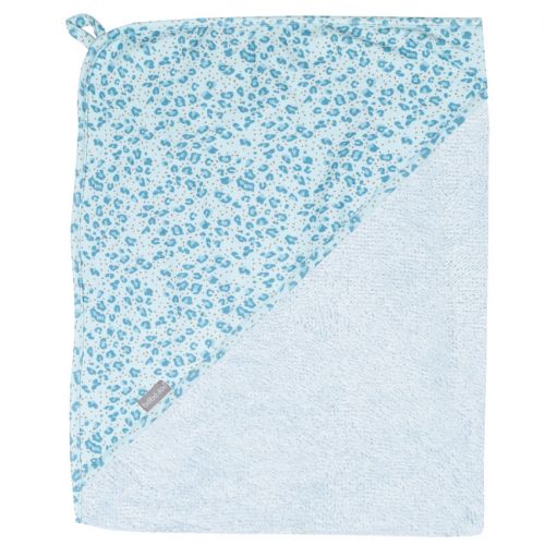 Bebe-Jou Ručník s kapucí froté Leopard Blue