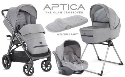 Kočárek Inglesina Aptica 4v1 2021 Silk Grey