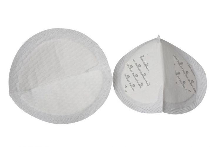 BabyDan Prsní tampóny ultra absorpční 24ks, bílé