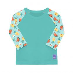Bambino Mio Dětské tričko do vody s rukávem, UV 40+, Tropical, vel. XL