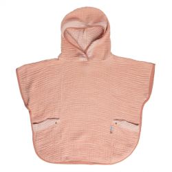 Bebe-Jou Dětské pončo Pure Cotton Pink