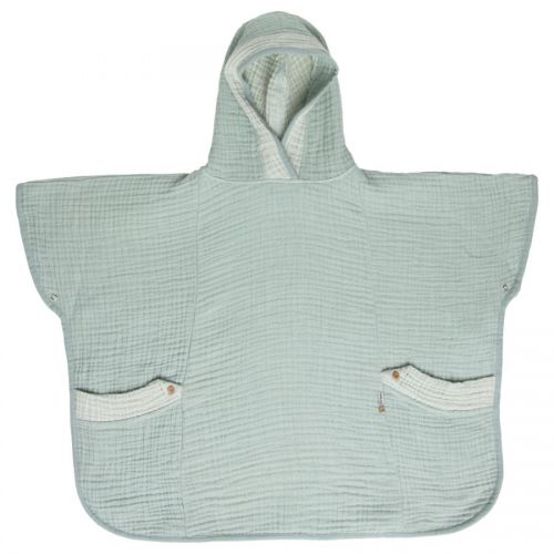 Bebe-Jou Dětské pončo Pure Cotton Green