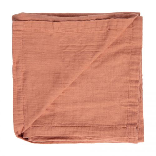 Bebe-Jou Mušelínová plenka Pure Cotton Pink 100x100cm