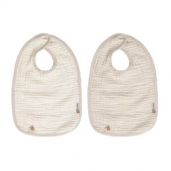 Bebe-Jou Bryndáčky Pure Cotton Sand 2ks