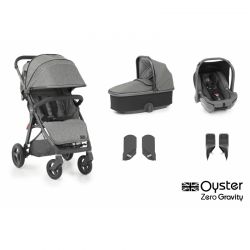 Kočárek BabyStyle Oyster Zero Gravity 3v1 Mercury 2022